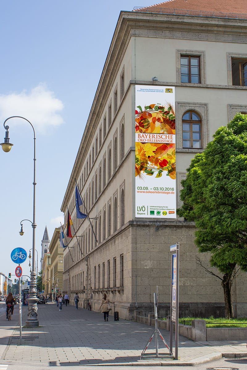 Plakat Design in München Leopoldstraße