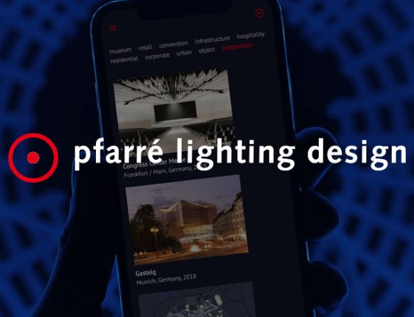 Webdesign für Lichtdesign und Lichtplanung in München