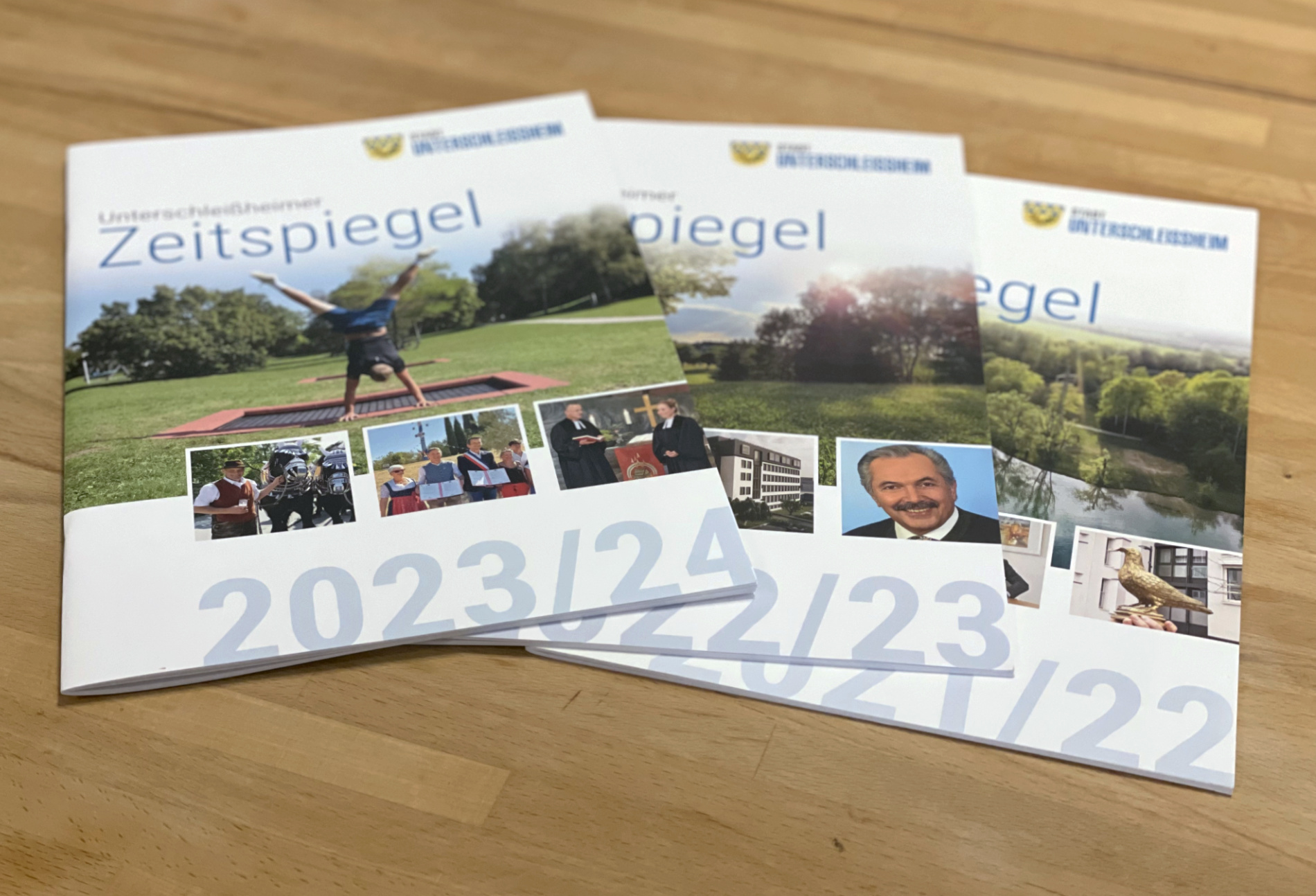 Ausgaben des Zeitspiegel Unterschleißheim 2022-2024