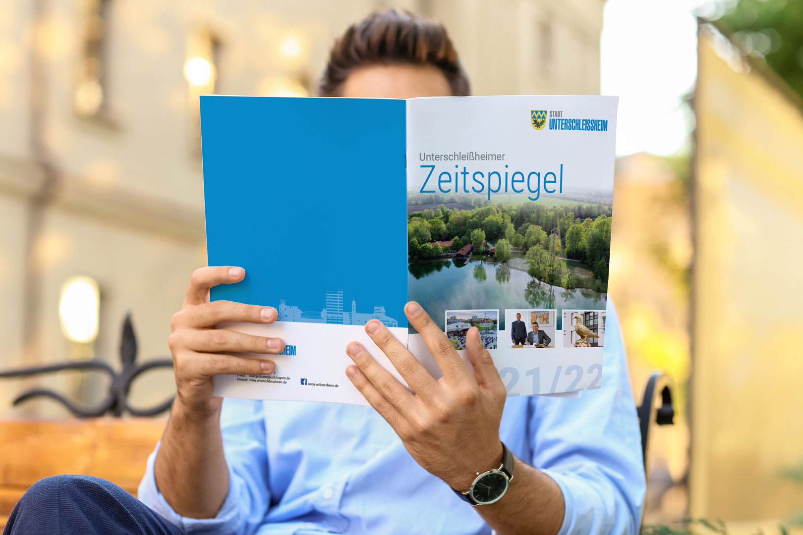 Zeitspiegel Unterschleißheim - Konzeption und Layout und Desk Top Publishing