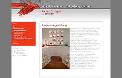 Webdesign für Malermeister in München