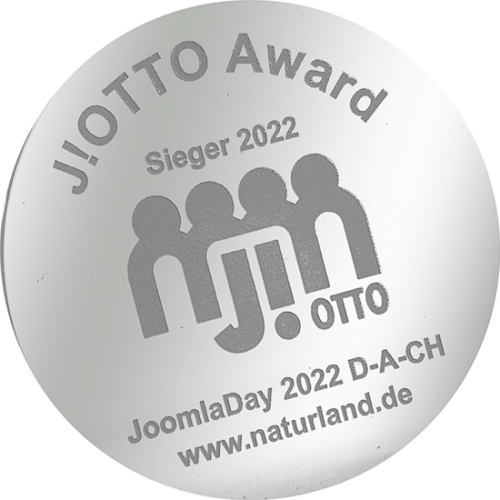 J!Otto Award JoomlaDay 2022 D-A-CH