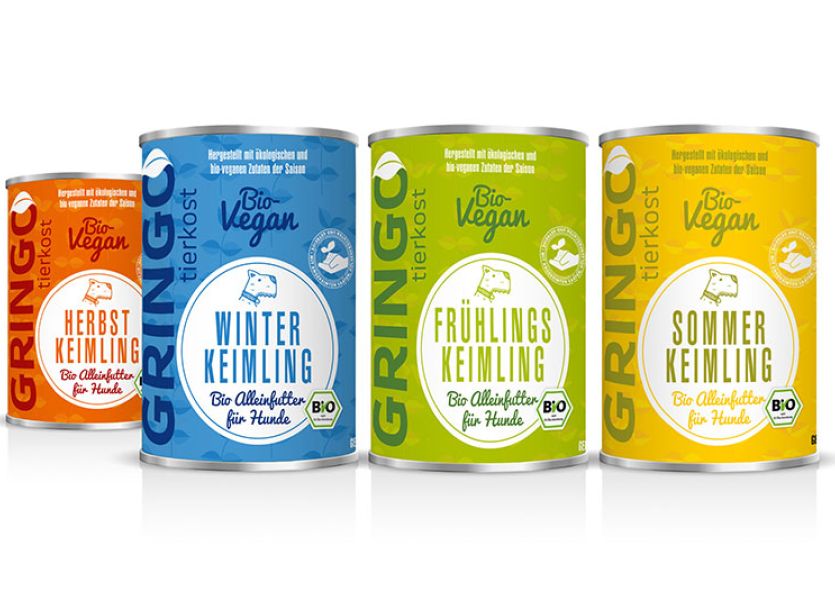 GRINGO Bio-Tierkost Keimlinge