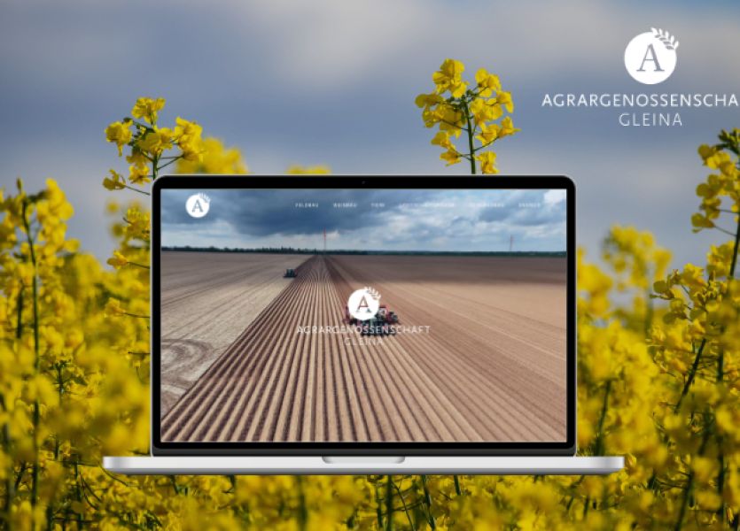 Webrelaunch Agrargenossenschaft Gleina