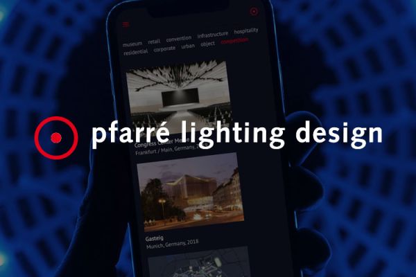 Webdesign für Lichtdesign und Lichtplanung in München