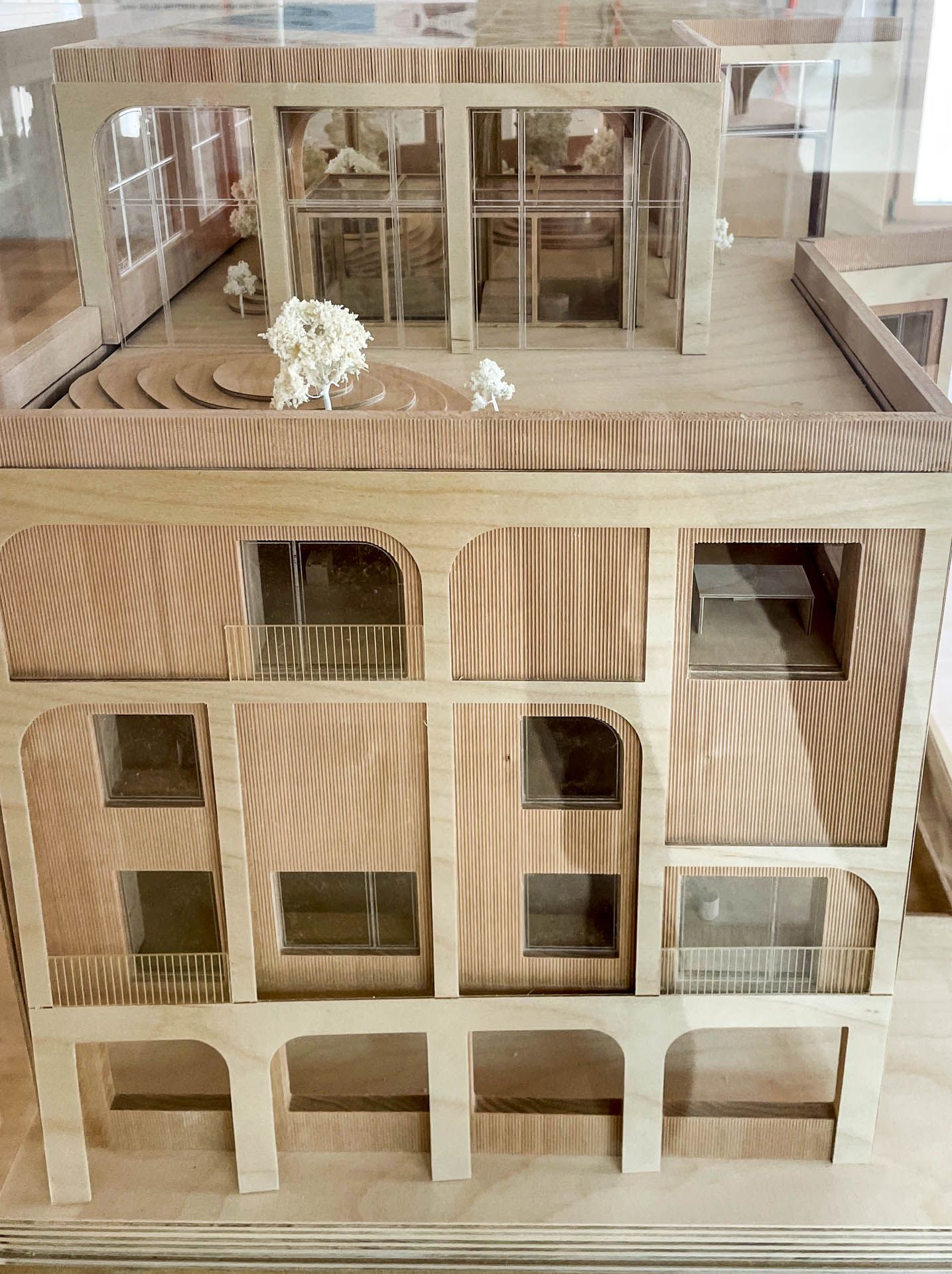 Sternenhaus Modell Ansicht Front