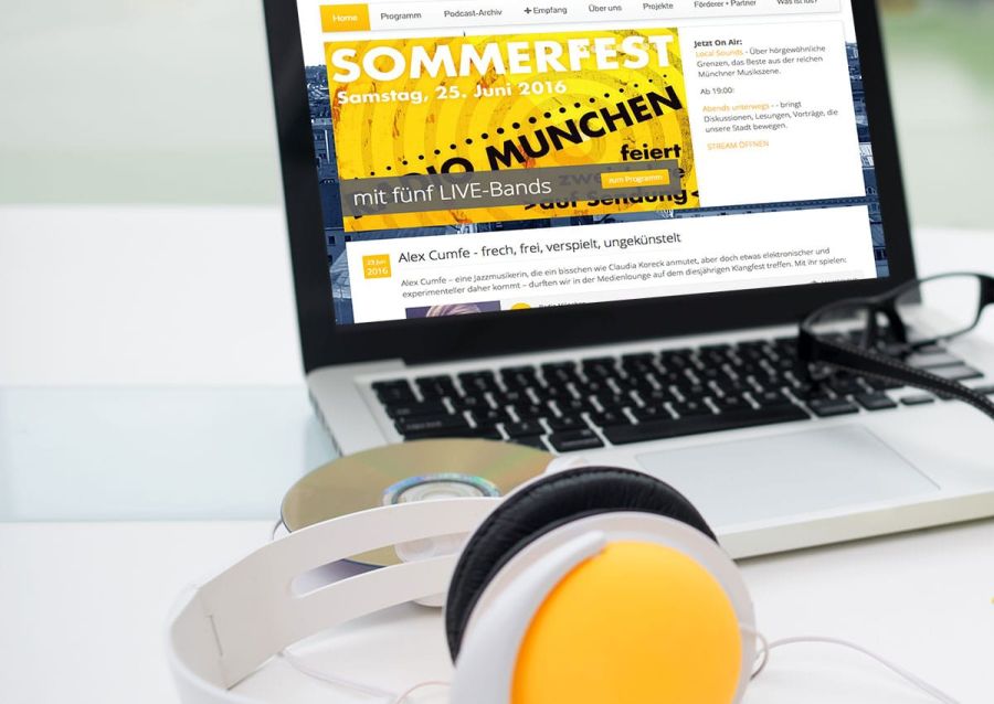 Webdesign Radio München