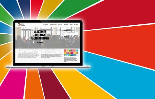 Corporate Design und Website fürs Bündnis Münchner Initiative Nachhaltigkeit
